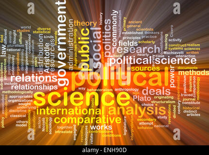 Political science word cloud concept Stock Photo: 100701505 - Alamy