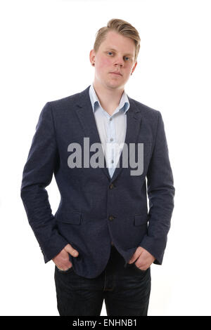 smart casual young man Stock Photo
