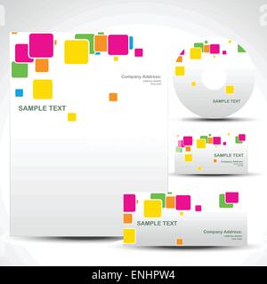 vector style template art illustration Stock Vector