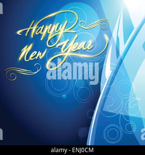 vector new year 2012 stylish design Stock Vector