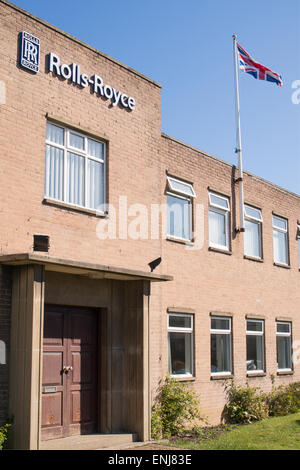 Old Rolls Royce factory in Sunderland, north east England, UK Stock Photo