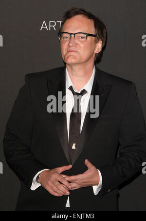 2014 LACMA Art+Film Gala honoring Barbara Kruger and Quentin Tarantino presented by Gucci - Arrivals  Featuring: Quentin Tarantino Where: Los Angeles, California, United States When: 01 Nov 2014 Stock Photo
