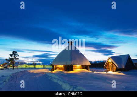 Kiruna, Lapland, Arctic Circle, Sweden, Scandinavia, Europe Stock Photo
