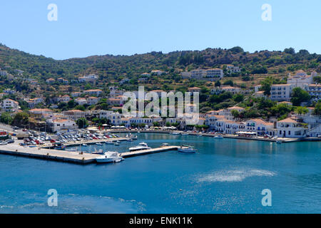 Evdilos village, Ikaria island, North Aegean islands, Greek Islands, Greece, Europe Stock Photo