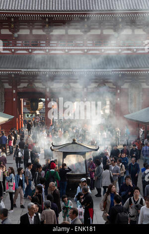 Senso-ji, ancient Buddhist temple, Asakusa, Tokyo, Japan, Asia Stock Photo