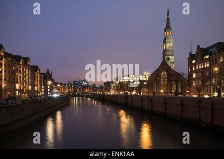 Hafencity, Hamburg, Germany, Europe Stock Photo