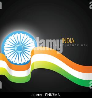stylish indian vector flag design art Stock Vector Image & Art - Alamy