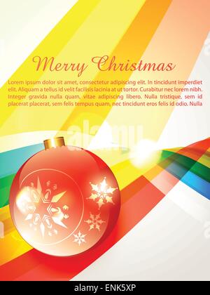 merry christmas vector background design Stock Vector