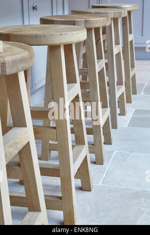 Kitchen stools Stock Photo