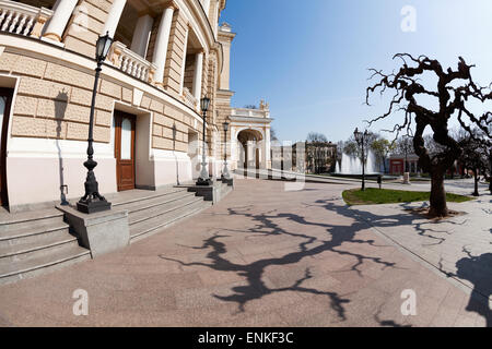 opera house passage arch odessa Stock Photo