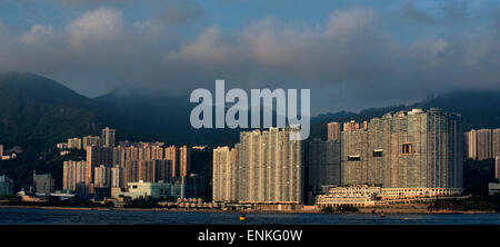 The new Cyberport, IT business and residential development, Hong Kong, China. Stock Photo
