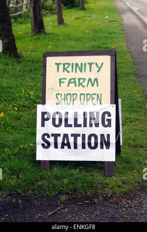 Awsworth, Nottinghamshire, UK. 7th May 2015. Trinity farm shop Stock ...