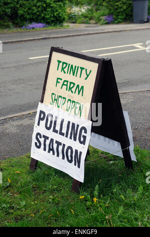 Awsworth, Nottinghamshire, UK. 7th May 2015. Trinity farm shop Stock ...