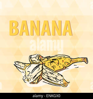 Banana vector Stock Photo