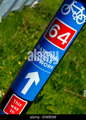 Sustrans Signposts Direction sign for Sustrans National Cycle Network and ELan Valley ...