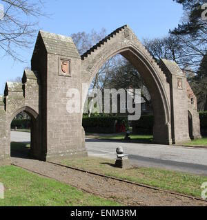 Dalhousie Arch Edzell Scotland  April 2015 Stock Photo