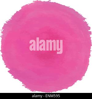 Blooming sakura color watercolor design for background. Vector illustration. Stock Vector