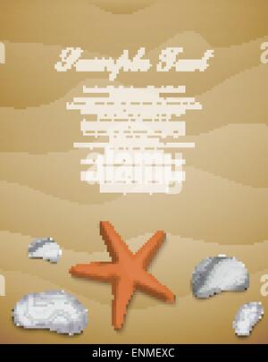 Sand background Stock Vector