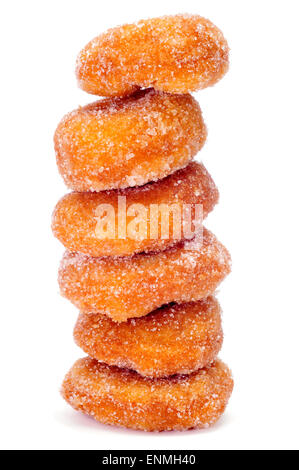 closeup of a pile of rosquillas, typical spanish donuts Stock Photo