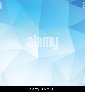 Blue Abstract Triangular background. Vector illustration EPS10 Stock Vector