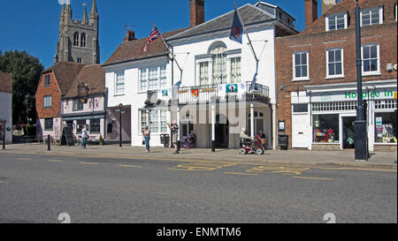 Tenterden Kent England Town Hall High Street Stock Photo