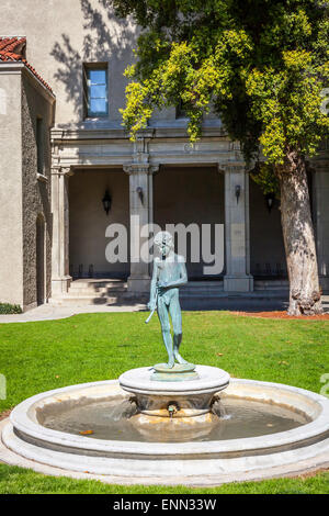 Lebus court at Pomona College in Claremont California Stock Photo