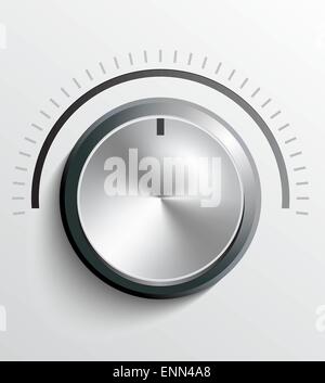 Volume knob Stock Vector