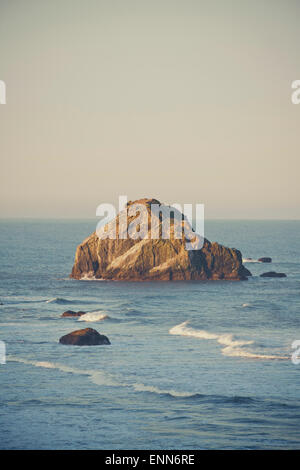 Face Rock at Bandon, Oregon Stock Photo - Alamy