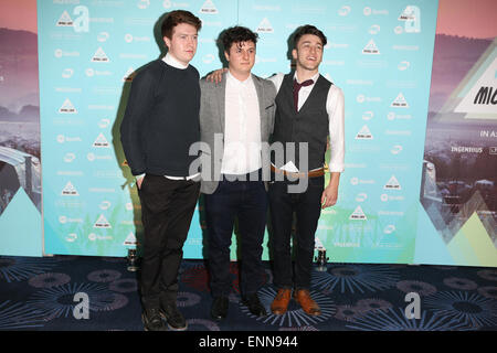 Celebrities attend the Music Industry Trust Awards in aid of charities Nordoff Robbins and the BRIT Trust at Grosvenor House hotel in London - Arrivals  Featuring: Chasing Grace,Philip Plested,Matt Holmes,Phil Leigh Where: London, United Kingdom When: 03 Nov 2014 Stock Photo