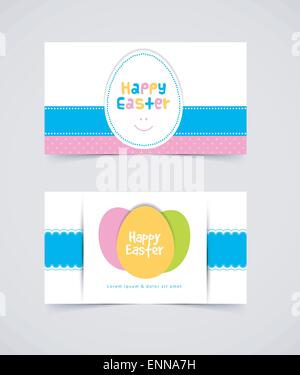 Easter design template Stock Vector