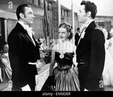 Jezebel, USA 1936, aka: Jezebel - die boshafte Lady, Regie: William Wyler, Darsteller: Bette Davis, Henry Fonda, George Brent Stock Photo