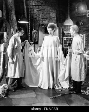 Bride of Frankenstein, USA 1935, aka: Frankensteins Braut, Regie: James Whale, Darsteller: Colin Clive, Ernest Thesiger, Elsa La Stock Photo