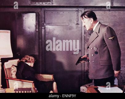 Hitler: The Last Ten Days, Großbritannien/Italien 1973, Regie: Ennio De Concini, Darsteller: Alec Guinness, Doris Kunstmann Stock Photo