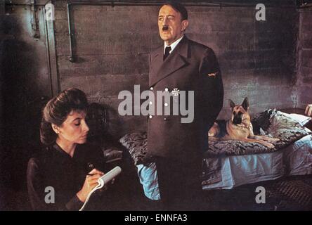 Hitler: The Last Ten Days, Großbritannien/Italien 1973, Regie: Ennio De Concini, Darsteller: Alec Guinness, Ann Lynn Stock Photo