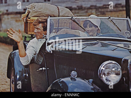 Two for the Road, aka Zwei auf Gleichem Weg, UK, 1967, Regie: Stanley Donen, Darsteller: Audrey Hepburn, Albert Finney Stock Photo