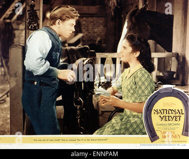 National Velvet, aka Kleines Mädchen, großes Herz, USA, 1944, Regie: Clarence Brown, Darsteller: Elizabeth Taylor, Mickey Rooney