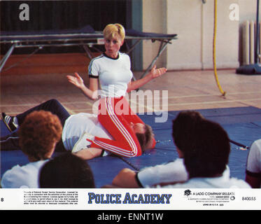Police Academy, aka: Police Academy - Dümmer als die Polizei erlaubt, USA 1984, Regie: Hugh Wilson, Szenenfoto bei der Sportstun Stock Photo