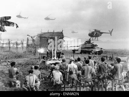 Apocalypse Now, USA 1979, Regie: Francis Ford Coppola, Kriegsschauplatz in Vietnam Stock Photo