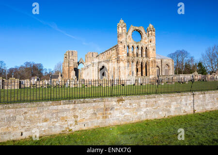 Ruins of Elgin Cathedral, Moray, Scotland, United Kingdom, Europe. Stock Photo