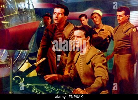 Forbidden Planet, USA 1956, aka: Alarm im Weltall, Regie: Fred McLeod Wilcox, Darsteller: Jack Kelly, Leslie Nielsen, Earl Holli Stock Photo