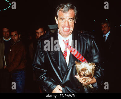 Jean Paul Belmondo, Portrait circa 1987. Stock Photo