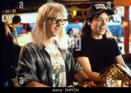 Wayne's World, USA 1992, Regie: Peneplope Spheeris, Darsteller: Dana Garvey, Mike Myers Stock Photo