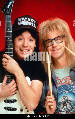 Wayne's World, USA 1992, Regie: Peneplope Spheeris, Darsteller: Mike Myers, Dana Garvey Stock Photo