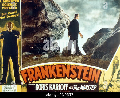 Frankenstein USA 1931 Regie: James Whale Szene: Das Monster (BORIS ...
