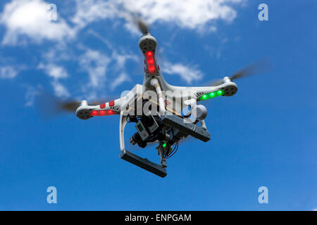 Drone on sky Stock Photo