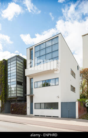 Belgium, Antwerp, Maison Guiette designed by Le Corbusier Stock Photo