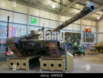 Chieftain Main Battle Tank at Tank Museum in Bovington, UK Stock Photo