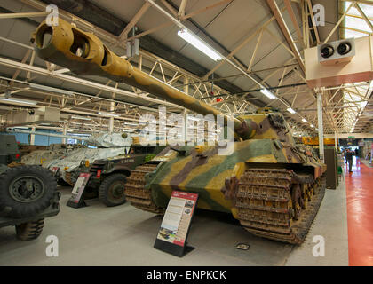 Panzer VI Tiger Tank at Museum in Bovington, UK Stock Photo