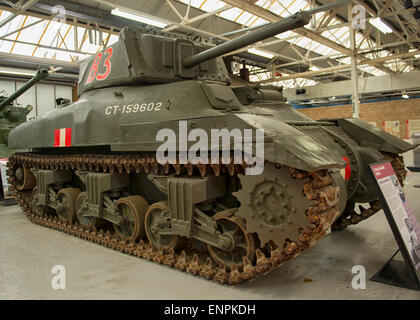 Cruiser Tank RAM Mark II at Tank Museum in Bovington, UK Stock Photo