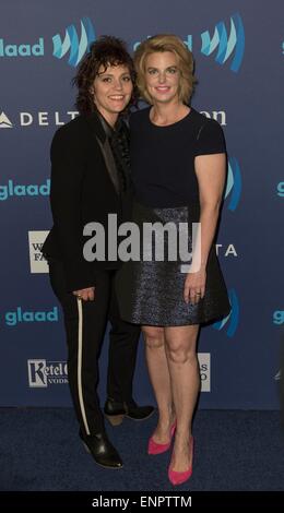 guest, Sarah Kate Ellis at arrivals for 26th Annual GLAAD Media Awards, The Waldorf-Astoria, New York, NY May 9, 2015. Photo By: Lev Radin/Everett Collection Stock Photo